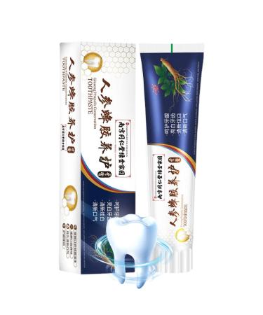 bellv Teeth Lightening Toothpaste Ginseng Propolis Toothpaste for Bad Breath Control 100g Toothpaste for Deep Clean Bad Breath Toothpaste Teeth Care Bellv