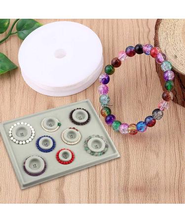 Bracelet Design Board - Flocked Bead Board for Jewelry Making | DIY Craft Tool - Buy Online on GoSupps.com