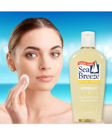 Sea Breeze Deep Cleaning Facial Astringent 10oz - Pack of 3 - Buy Online on GoSupps.com