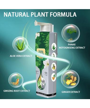 Natural Plant Hair Dye 100ml Bubble Natural Hair Dye Plant Based Hair Dye for Gray Hair Coverage Hair Color for Men Women Hair Dyeing Cream Gentle Safe for Scalp & Hair Brown - Buy Online on GoSupps.com
