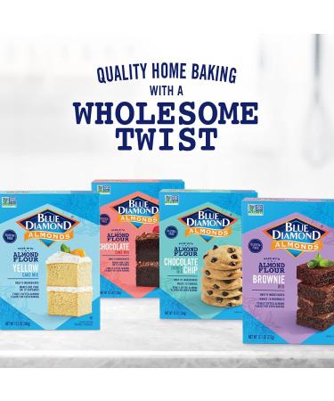 Blue Diamond Almonds Flour Gluten-Free Baking Mix - Chocolate Chip Cookie 10 Oz - Buy Online on GoSupps.com
