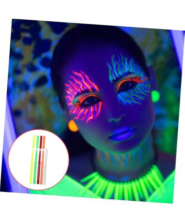 NOLITOY 5pcs Halloween Paint Pen Fluorescence Eyeliner Pen Make up Highlighter Women Makeup Tool Plastic 12.00X0.80X0.80CM Assorted Color - Buy Online on GoSupps.com