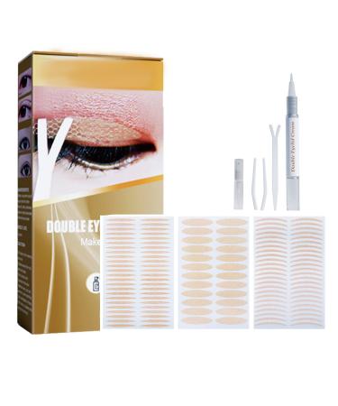 Invisible Eyelid Lift Strips 480 pcs Double Eyelid Stickers for Hooded Droopy Uneven & Mono-Eyelids Invisible Eyelid Lift Strips Eyelid Correcting Strips Waterproof & Sweat Resistant Eye Lift