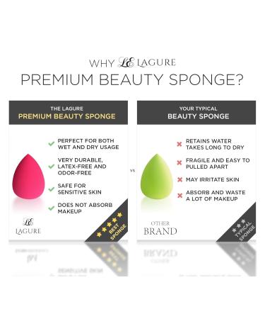 Beauty Sponge Makeup Blender - Latex Free Sponges for Flawless Application | International Shipping Available - Buy Online on GoSupps.com
