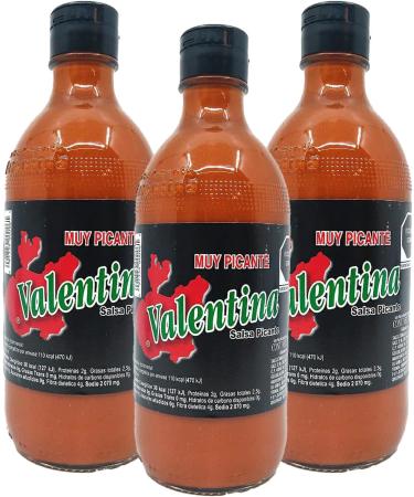 Hot sauce Bundle with Valentina Black 370ml x3 (Pack of 3 Bundle) - Buy Online on GoSupps.com