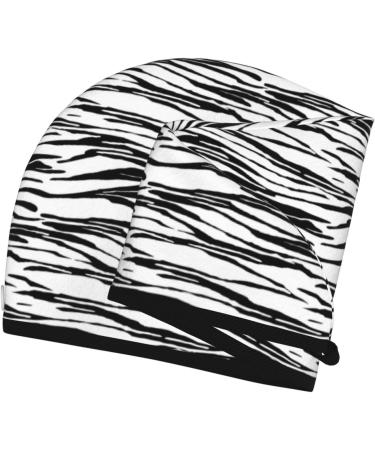 Super Absorbent Microfiber Hair Towel Wrap for Women | Wavy Lines & Stripes | Quick Dry Coral Velvet for Long Curly & Thick Hair - Buy Online on GoSupps.com