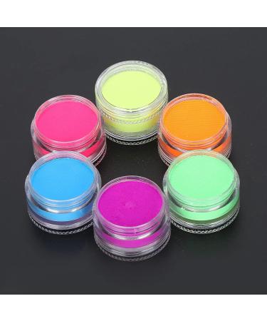 8pcs UV Body Paint Kit - Glow in the Dark Makeup Set for Halloween & Black Light Body Painting - Buy Online on GoSupps.com
