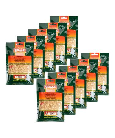Abido Pack of 10 Golden Sesame 50 g Bag