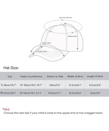 LANGZHEN 100% Cotton Kids Baseball Cap Hat | Adjustable Sun Hat for Boys & Girls 2-4 Years - Coffee - Buy Online on GoSupps.com