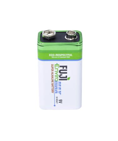 Fuji Enviromax 4600BP1 EnviroMax 9-Volt Super Alkaline Battery White 1 ea