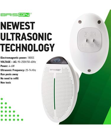 Ultrasonic Pest Repeller - 2 Pack Indoor Plug-in Pest Control Device for Home, Office, Hotel, Warehouse - Buy Online on GoSupps.com