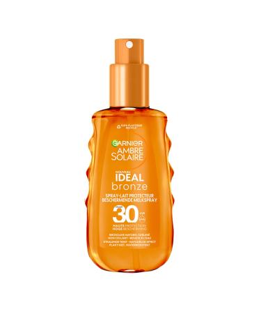 L'Or al Garnier Ambre Solaire Ideal Bronze protective sunscreen milk spray SPF30150 ml