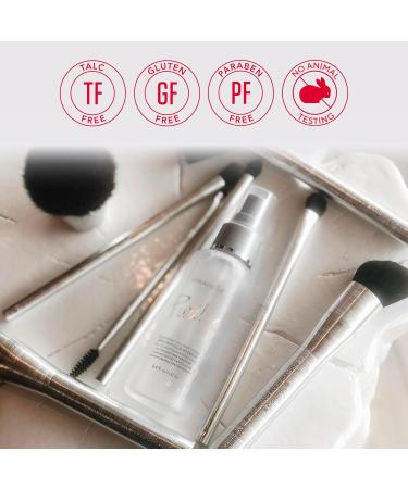 Mirabella Purify Instant Brush Cleaner | Quick-Drying Makeup Brush Spray | Removes Build-Up & Oil | Aloe Vera & Witch Hazel | For Synthetic & Natural Brushes - Buy Online on GoSupps.com