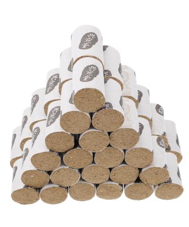 Beaupretty 54 Role Moxibuscase Strip Health Wellness Acupuncture Chinese Moxa-Stick Moxas-stick thickened moxibusstation. Portable Moxibusion extra large wormwood badge