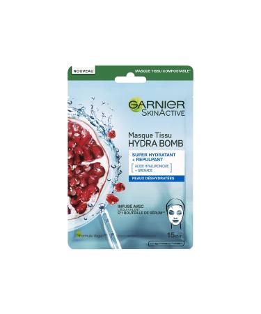Garnier - SkinActive - Masque Tissu Hydra Bomb - moisturizes and plumps up dehydrated skin