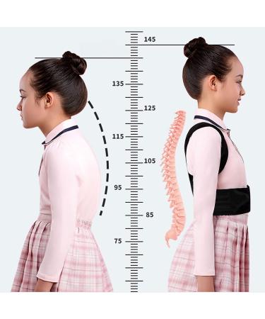 Flylin Posture Corrector for Kids | Adjustable Back Brace for Teens | Improve Posture & Prevent Slouching | Spinal Support with Shoulder Pads (S) 13-24 in - Buy Online on GoSupps.com