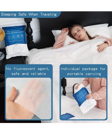 OTITYAN 2 Pack Disposable Travel Bedding Set - Ideal for Hotel, Business Trip & Hospital - Includes Sheets, Quilt Cover & Pillowcase - Buy Online on GoSupps.com