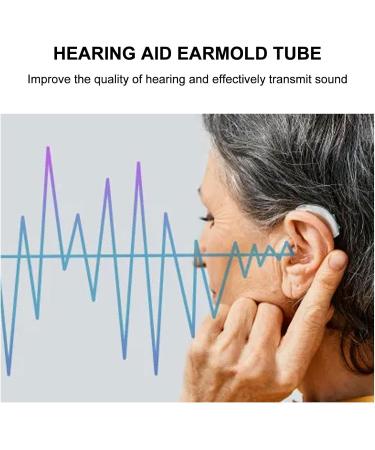 75cm Transparent PVC Hearing Aid Earmold Tube | Premium Ear Sound Tube for Optimal Hearing Aid Performance - Buy Online on GoSupps.com