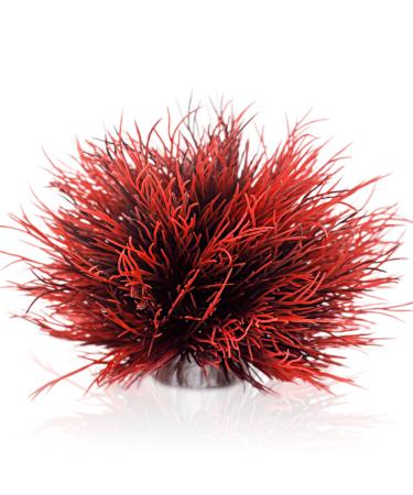 TAOMYPETS Aquarium Plants Plastic Aquarium Decor Coral Reef Ornaments (Black Red) - Buy Online on GoSupps.com