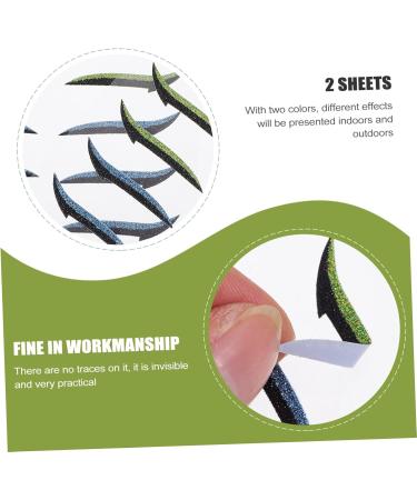 FRCOLOR 12 Pairs Glitter Eyeliner Double Eyelid Stickers Reusable Double Eyelid Tapes Miss Eyes Applique - Buy Online on GoSupps.com