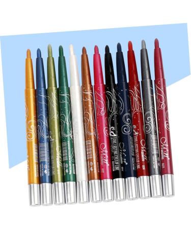 FRCOLOR 12Pcs Eye Liner Liquid Liner Eyeliner Pencil Suit Eyeshadow Pen Women Cosmetic Pen Eye Shadow Makeup Set Pencil Highlight - Buy Online on GoSupps.com