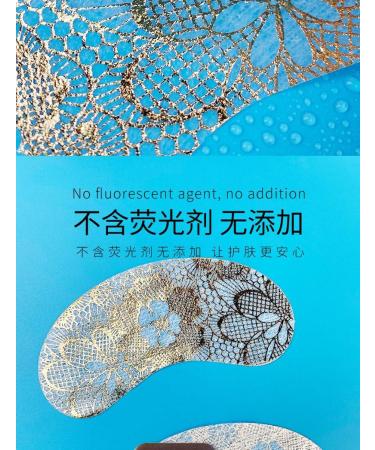 200PCS Gold Eye Masks & Nose Sheet Patches - Cooling Under Eye Pads for Spa & Skincare | International Shipping Available - Buy Online on GoSupps.com