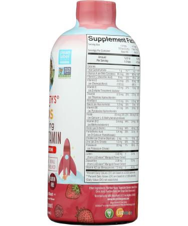MaryRuth's Kids Liquid Morning Multivitamin | Kids Multivitamin | Immune Support | Vitamin C & D | Kids Vitamins | Kids Vitamins multivitamin | Vegan | 30-180 Servings | 15.22 fl oz - Buy Online on GoSupps.com
