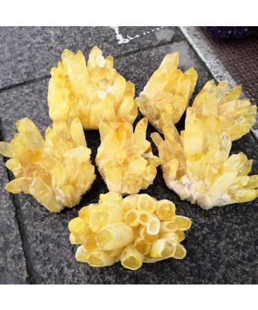Natural Citrine Cluster Reiki Feng Shui Home Decoration Crystal Gift FZUGEDRLI (Size : 300g) - Buy Online on GoSupps.com