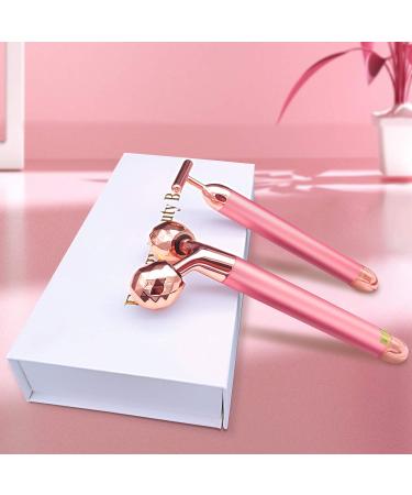 3D Face Roller Massager Kit - Electric T Shape Facial Massager Set for Skin Rejuvenation - Buy Online on GoSupps.com