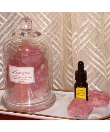 1pc or 200g Natural Rose Quartz Stone Specimen Pink Crystal Stone Home Decoration Gift Stone Mineral Specimen (Color : Rose Quartz Size : 190-200g) 190-200g Rose Quartz - Buy Online on GoSupps.com