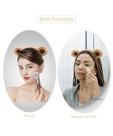 Brown Bear Ears Headband - Fluffy Grizzly Hairband for Party, Cosplay & Gifts | Beviliu - Buy Online on GoSupps.com