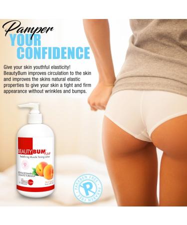 BeautyFit BeautyBum Pump - Muscle Toning Lotion for Women | Peach Bottom - 16 oz | International Shipping - Buy Online on GoSupps.com