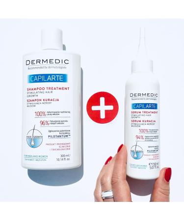DERMEDIC CAPILARTE Growth Serum 150ml - Stimulate Hair Growth & Revitalize Locks - Buy Online on GoSupps.com