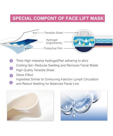 Face Tape V-Line Lifting Mask Collagen Face Mask New Upgrade 4D V Shape Double Chin Reducer for Skin Firming & Tightening Jawline Sculptor for Women & Men Face Mask Skincare Jawline Sharper - Buy Online on GoSupps.com