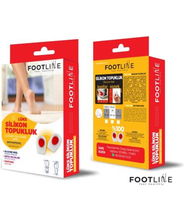 Silicone Heel Cups for Plantar Fasciitis - Comfortable Insoles for Heel Pain Relief - Medium Size Heel Cushions - Buy Online on GoSupps.com