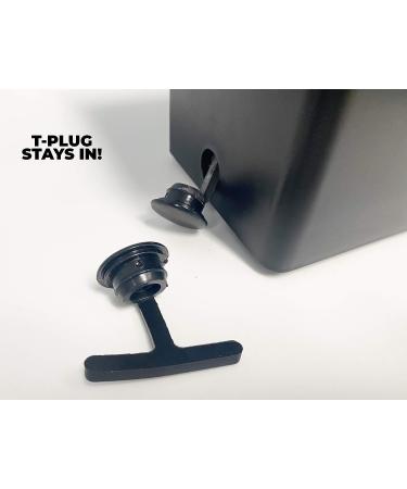 Club Clean Golf Cart Ball and Club Cleaner with Universal Bracket - Home Use - Black - Buy Online on GoSupps.com