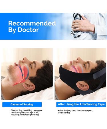 Adjustable Anti-Snoring Chin Strap - Snoring Solution for Men and Women - 50g (Pack of 1) - Buy Online on GoSupps.com