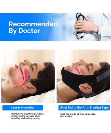 Adjustable Chin Strap for Snoring - Effective Anti-Snoring Solution - Buy Online on GoSupps.com