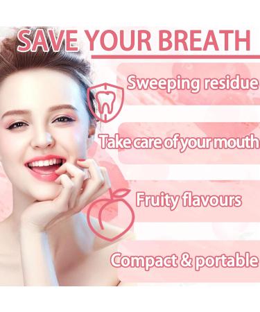 Travel Size Mouthwash 20 Pack - Peach Flavored Mini Fresh Breath Toiletries | Portable Hotel Essentials - Buy Online on GoSupps.com