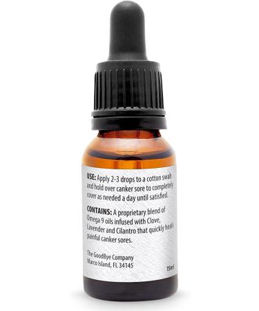 Goodbye Canker Sores - Effective Essential Oil Serum for Mouth Ulcer Relief - Buy Online on GoSupps.com