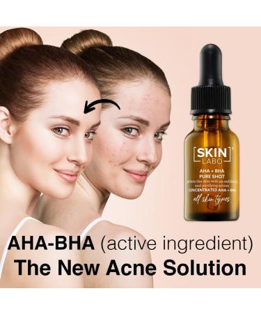 SKIN LABO SkinLabo Active Serum Aha + Bha Eliminates Surface Dead Cells Skin Perfecter with Exfoliating and Purifying Action 15 ml (Old Version) - Buy Online on GoSupps.com