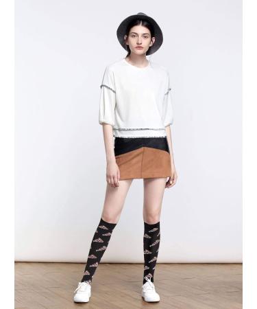 LEOSTEP Compression Socks for Women (3Pair) 20-30mmHg Knee High Support Stocking - Ideal for Nurse, Flight, Sports, Travel, Pregnancy - L-XL Size - Buy Online on GoSupps.com