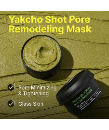 Yakcho Shot Pore Remodeling Mask | Intensive Exfoliating Face Mask for Minimizing Pores & Excess Oil | Korean Skincare Solution - Buy Online on GoSupps.com