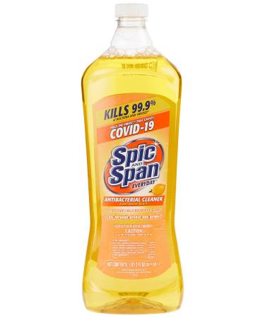 Spic And Span Lemon Antibacterial Pourable 34 Fl Oz (17879636941)