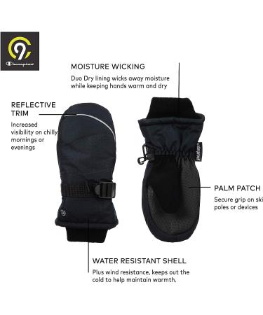 C9 Champion Kids Cold Weather Ski Mitten - Windproof, Waterproof & Reflective - Buy Online on GoSupps.com