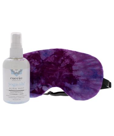 Namaste Dreams Duo Kit - Unisex 2 Pc Yogahhh Aura Mist & Lavender Tie Dye Sleep Eye Mask | International Shipping Available - Buy Online on GoSupps.com
