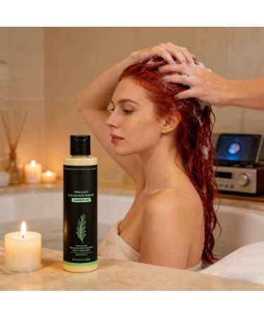  Generisch Organic Shampoo - 100 ml - Rosemary Hair Growth Shampoo with Hydrolyzed Keratin - Natural to Strengthen and Thicken Hair with Keratin to Combat Hair Loss - Buy Online on GoSupps.com