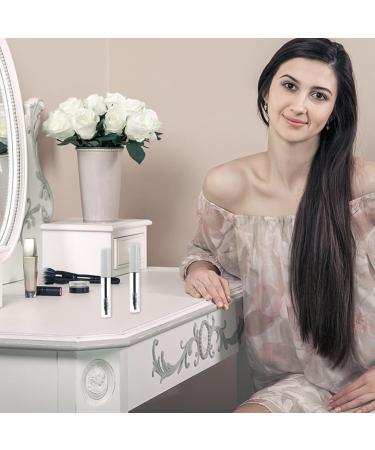 KALLORY Undercap Oil Bottle 10Pcs 10ML Eyelash Brush Tubes Eyelash Cream Bottles Castor Oil Containers White Eyeliner Pencil 11x1.5x1.5cm White - Buy Online on GoSupps.com