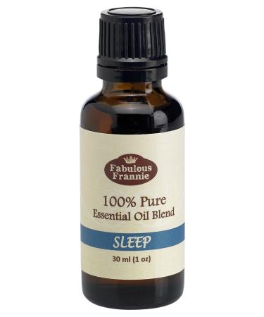 Fabulous Frannie Sleep Pure Essential Oil Blend 30ml made with Undiluted Therapeutic Chamomile Marjoram Bulgarian Lavender and Vetiver