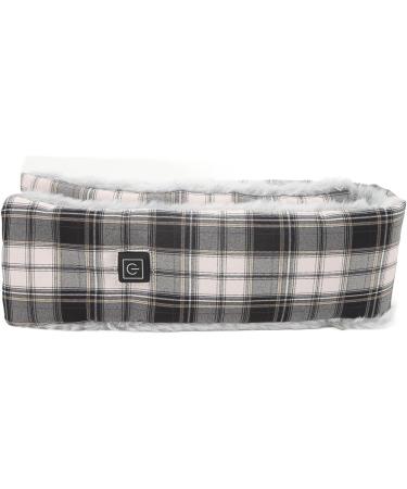 Buy Stylish Electrically Heated Scarf - Warm Cotton USB Heated 3-Speed Temperature Setting for Skiing & Camping - Black & White - Buy Online on GoSupps.com
